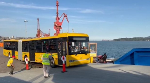 غدا : وصول الدفعة الثانية من الحافلات الجديدة القادمة من الصين